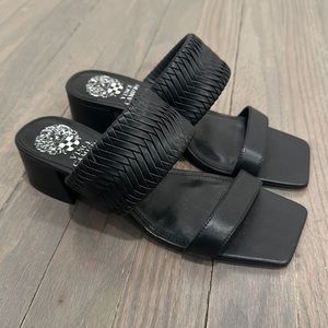 Vince Camuto- Shamira Slide Square Toe Sandal